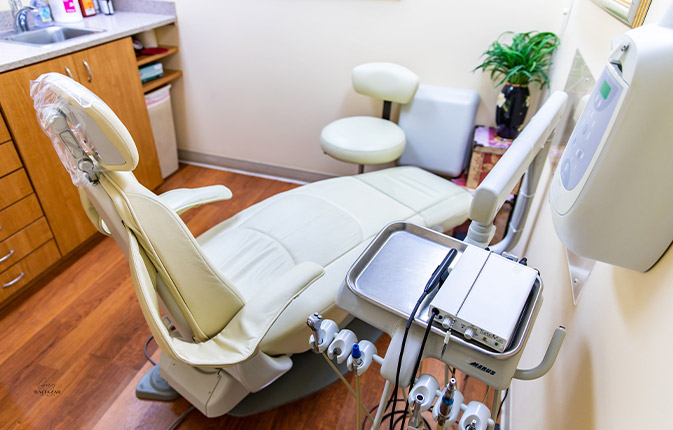 dental chair at Wellington Smiles dental practice