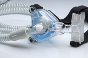 CPAP Face Mask to relieve symptoms of sleep apnea